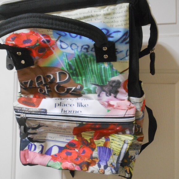 WIZARD OF OZ LARGE CAPACITY DIAPER BAG BACKPACK BOOKBAG ZIPPER CLOSE WATERPROOF - Picture 6 of 11